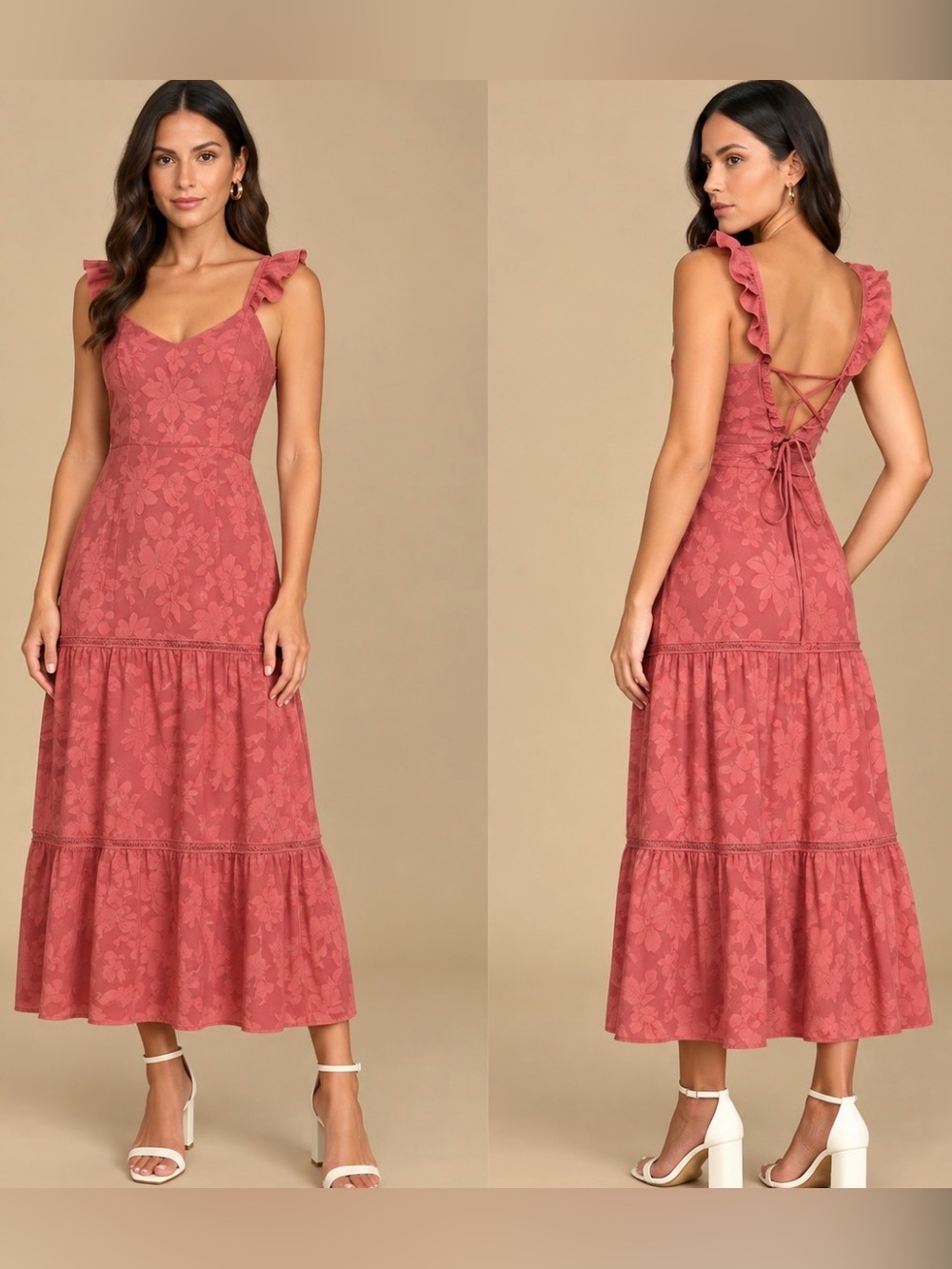 Lulus Terracota Maxi Dress